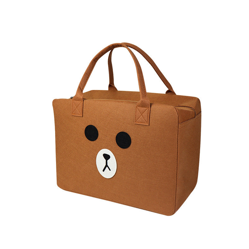 Portable felt board for preschool education