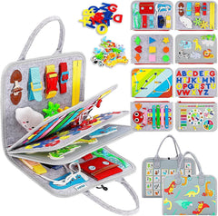 Portable felt board for preschool education