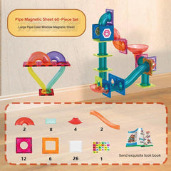 Magnetic building blocks showcased image 5