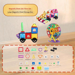 Magnetic building blocks showcased image 5