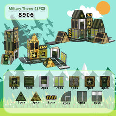 Magnetic building blocks showcased image 5