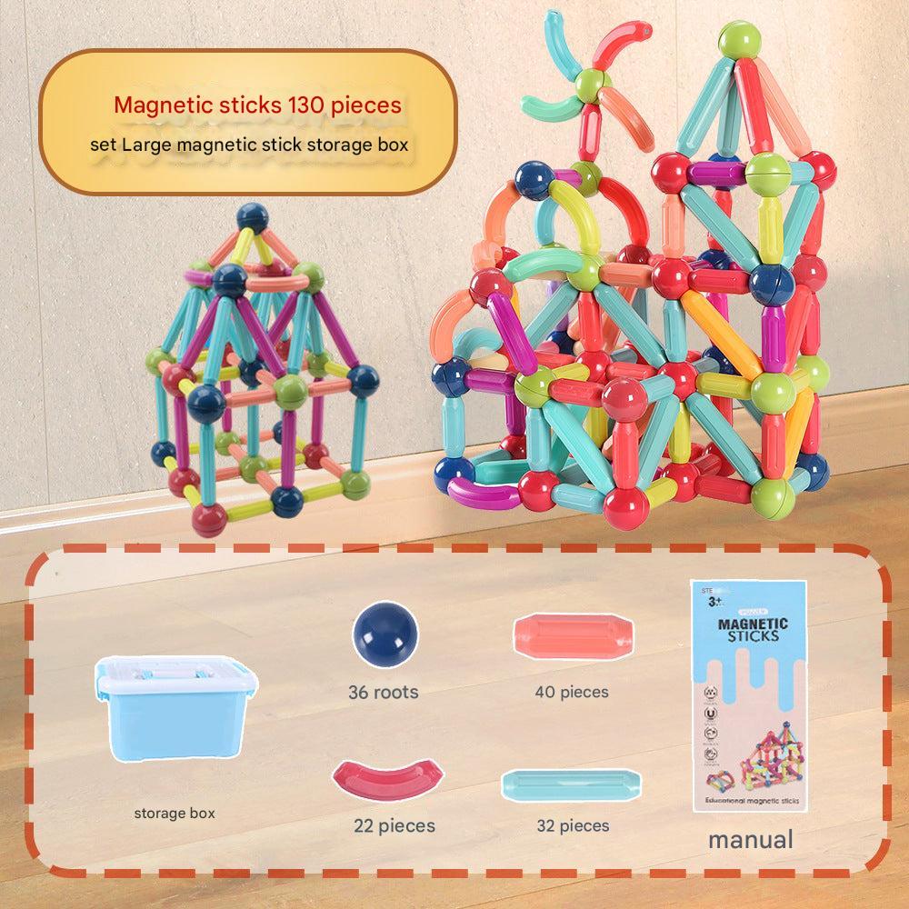 Magnetic building blocks showcased image 5