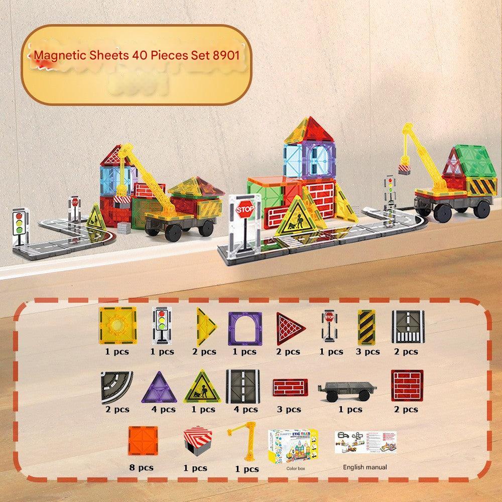 Multicoloured tiles displayed for kids image 6
