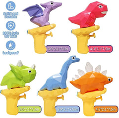 Kids' Mini Cartoon Dinosaur Light-Up Water Gun - Image 4