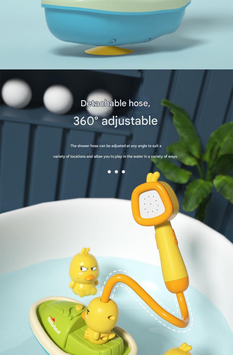 Yellow Duck Toy in Water Image 6