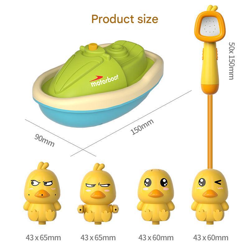 Yellow Duck Toy in Water Image 6