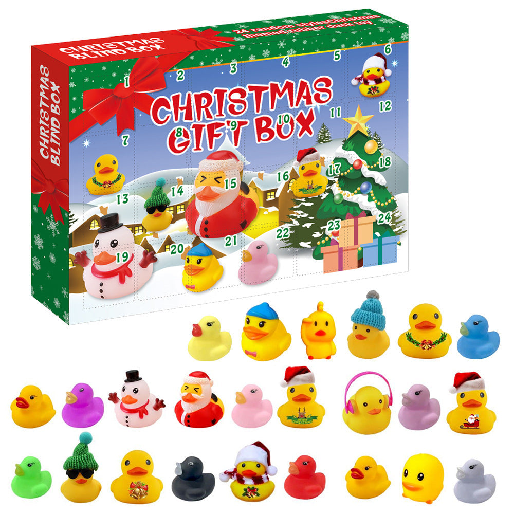 24 ducks included in the Christmas countdown