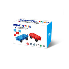 Magnetic Marble Run Set image 4 highlighting the materials used