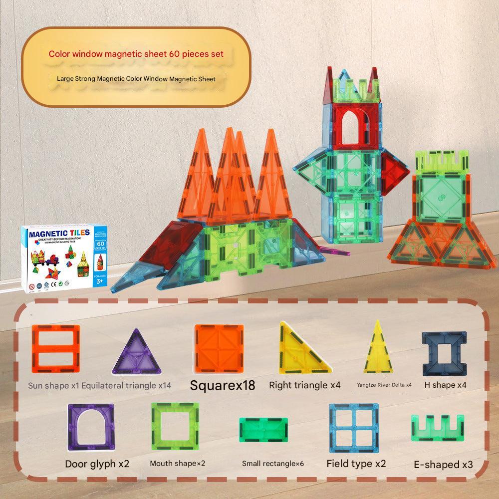 Magnetic Marble Run Set image 7 demonstrating the product