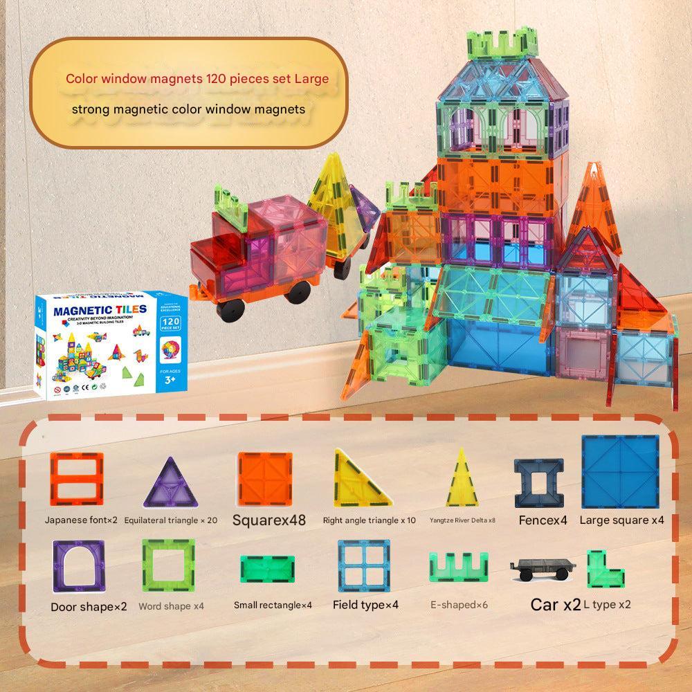 Magnetic Marble Run Set image 9 illustrating the educational aspect