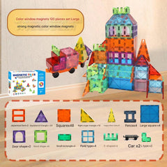 Magnetic Marble Run Set image 9 illustrating the educational aspect