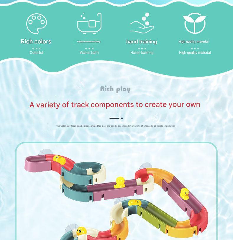Duck and Marble Track Bath Toy image 3