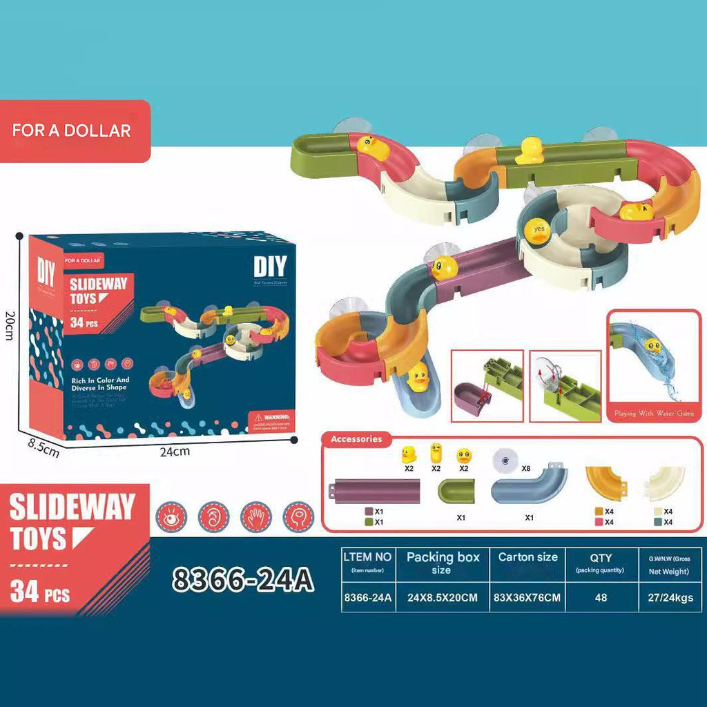 Duck and Marble Track Bath Toy image 4