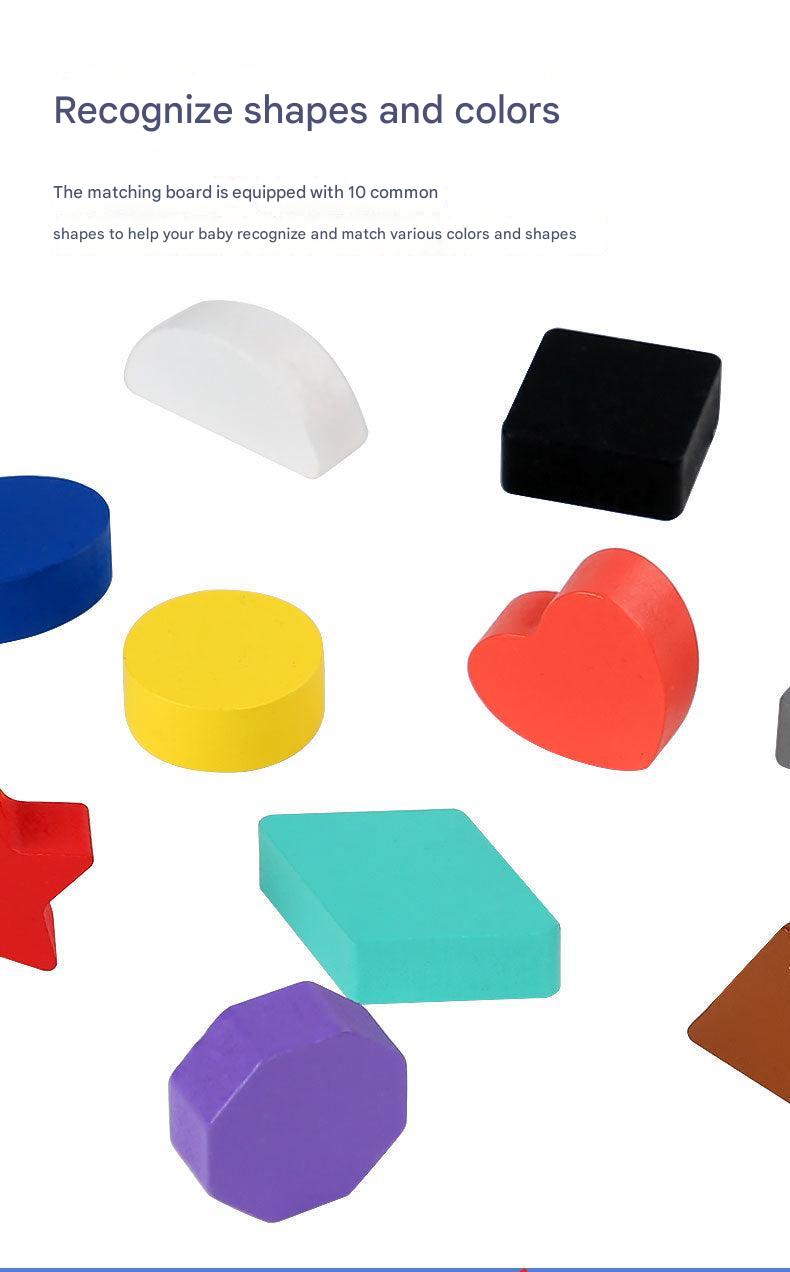 Durable wooden educational toy for toddlers