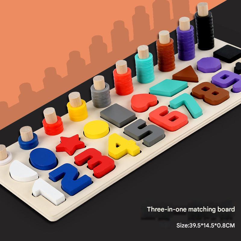 Educational toy featuring number calculation