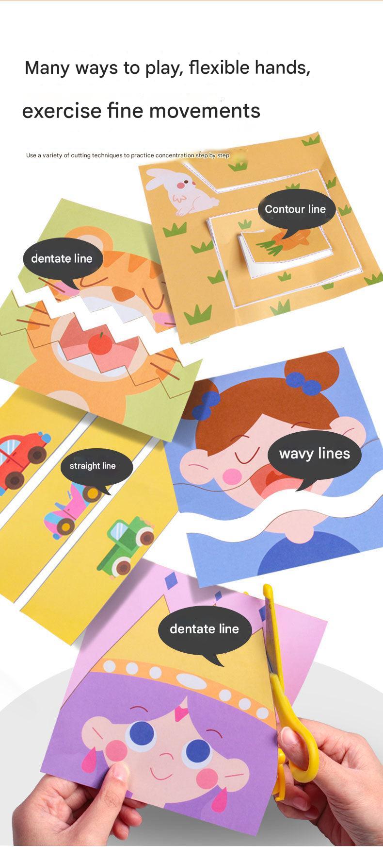 Motor skills development with craft kit