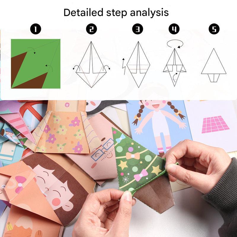 Instructions included in Creative Paper Cutting Set