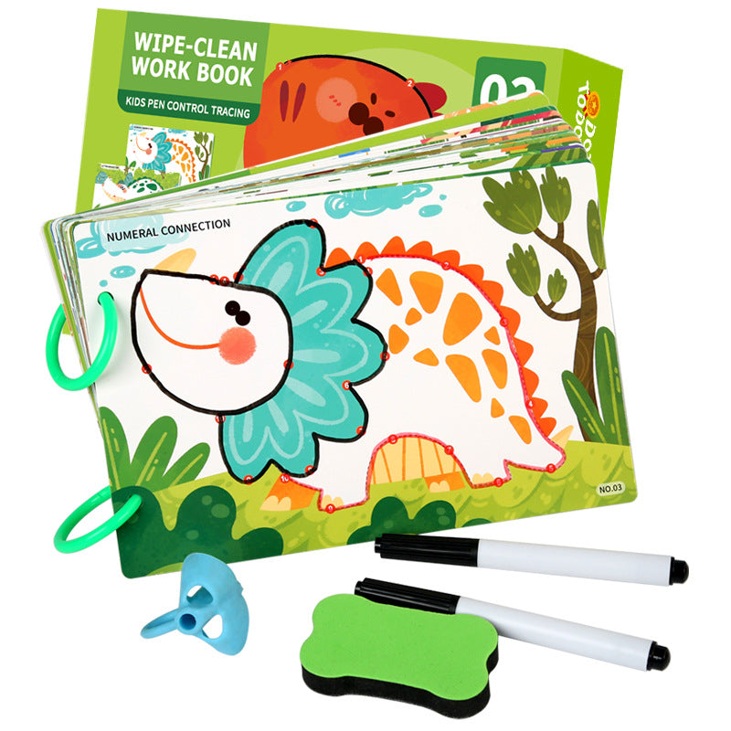 Portable educational toy for toddlers