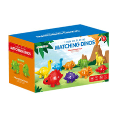 Matching board for kids learning numbers and letters