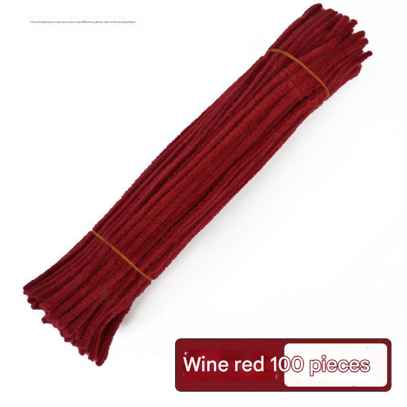 Assorted colourful twist bars for crafting