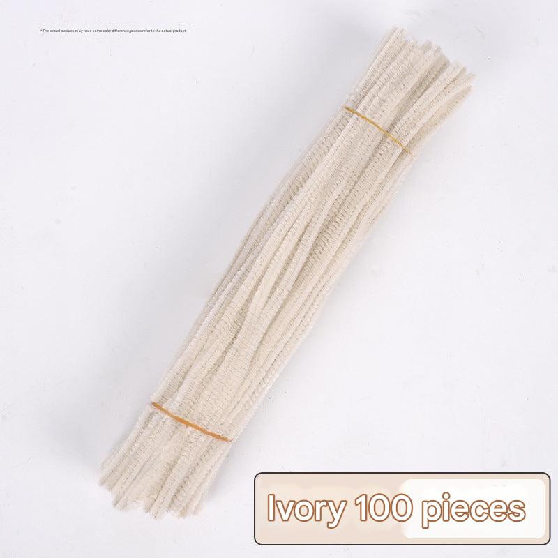 Children engaging with twist bars craft