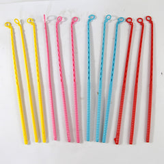 Children engaging with twist bars craft