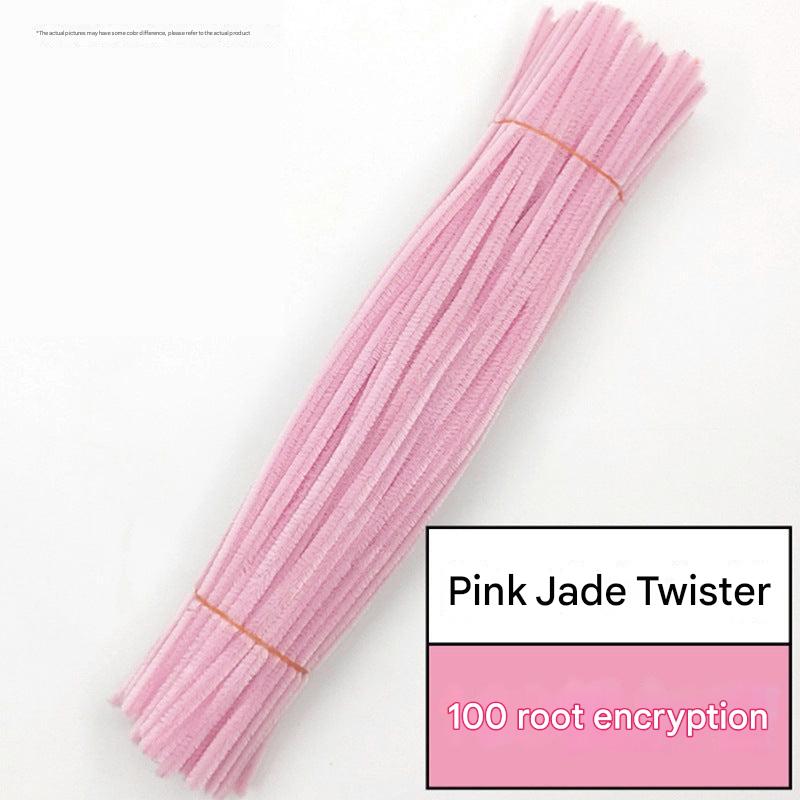 Colourful assortment of craft twist bars