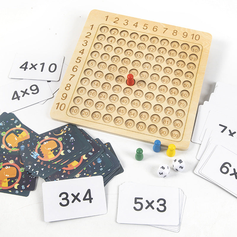 Child interacting with the Multiplication Learning Tool