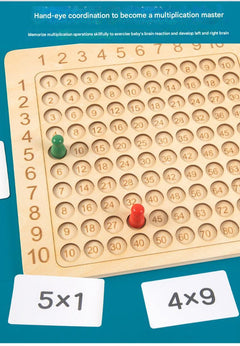 Group of kids playing multiplication game together