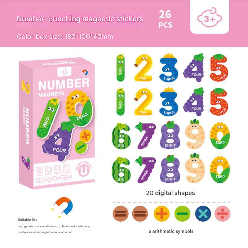 Different themes available in magnetic puzzle set