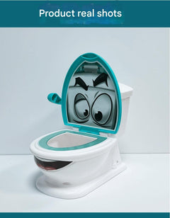 Hilarious toilet bowl game setup