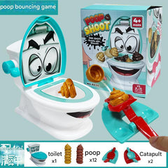 Components of the toilet bowl prank game