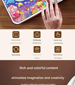 Fun and engaging themes in the Magic Water Drawing Book