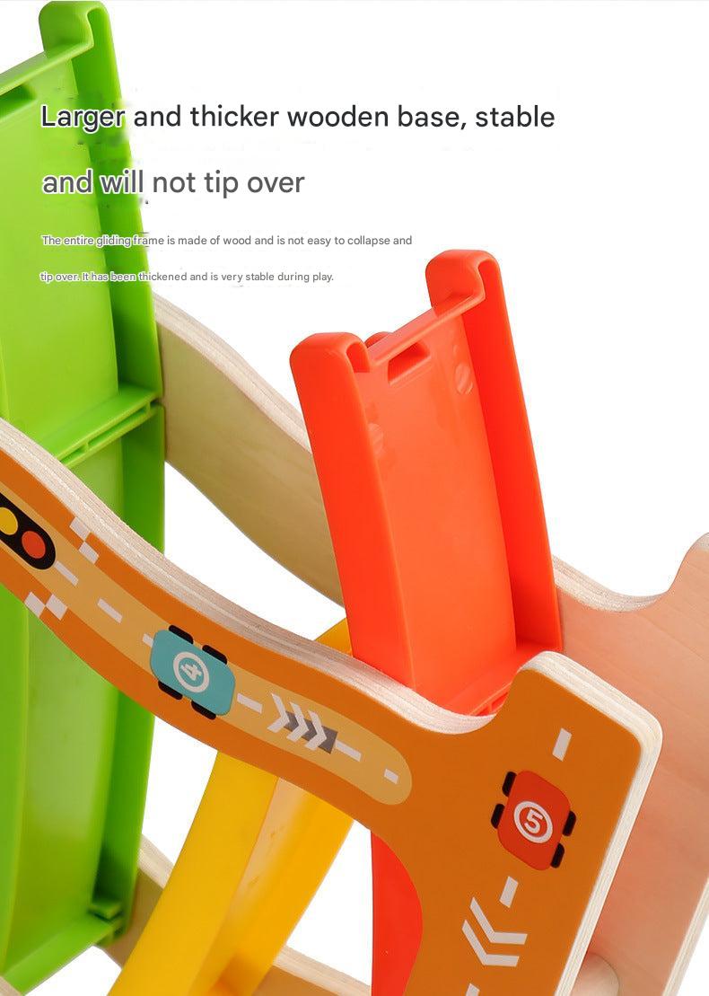 Safety Features of Wooden Race Track Image 10