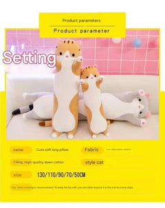 Decorative plush cat doll gift
