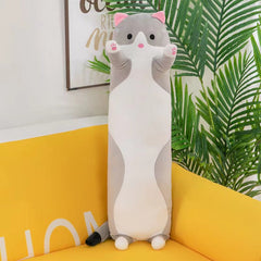 Charming long cat stuffed toy