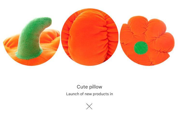 Cute pumpkin pillow for children's room