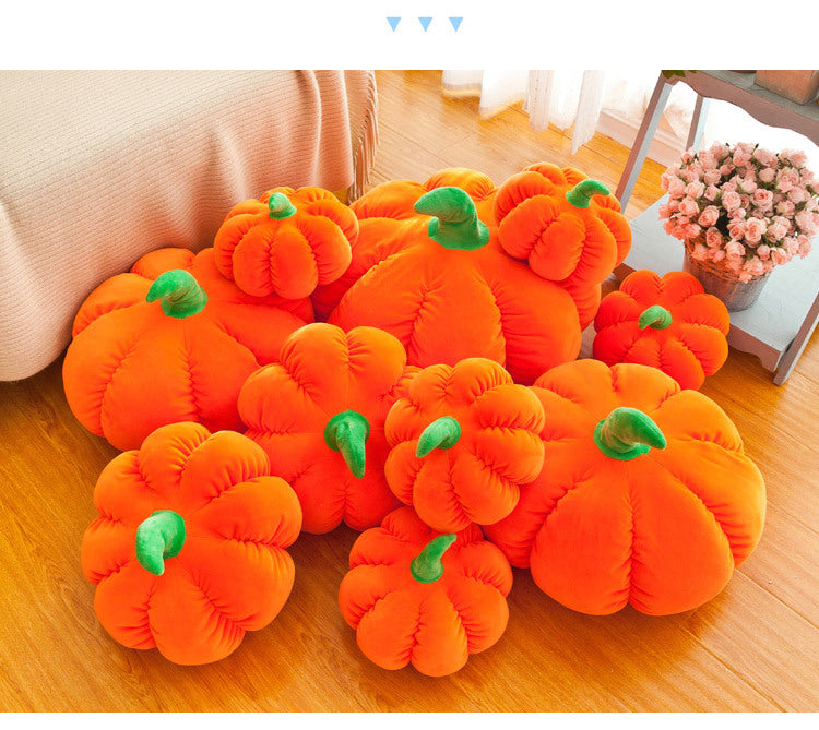 Cute pumpkin pillow for children's room