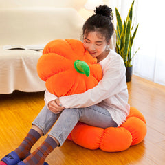 Cute pumpkin plush toy for decor
