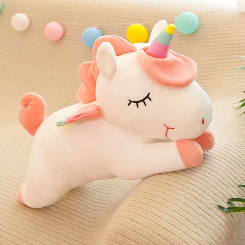 Angel Unicorn Plush Toy in a gift box