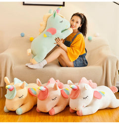 Angel Unicorn Plush Toy with pastel colours
