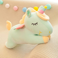 Angel Unicorn Plush Toy with pastel colours