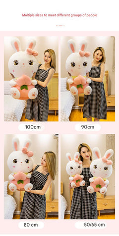 Adorable Bunny Plush Toy on a couch