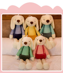 Vibrant Pastel Bunny Soft Toy image 3