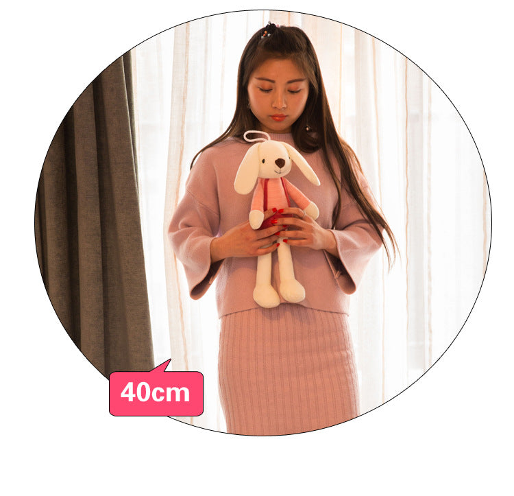 Bunny Plush Toy with Playful Smile image 10
