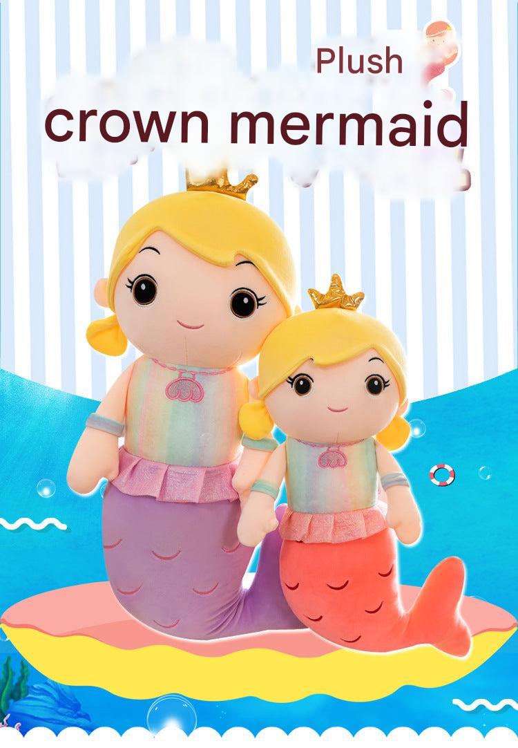 Plush doll displayed with other toys