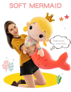 Detail of the soft plush fabric of the doll