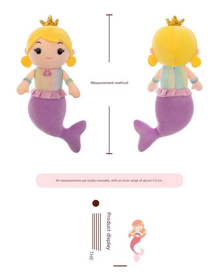 Plush doll displayed with other toys