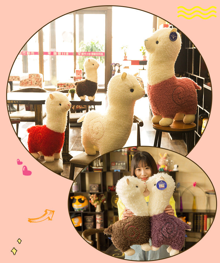 12 inch tall alpaca plush for kids