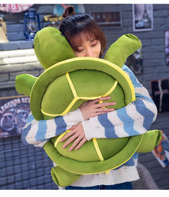 Adorable turtle plush close-up image 4